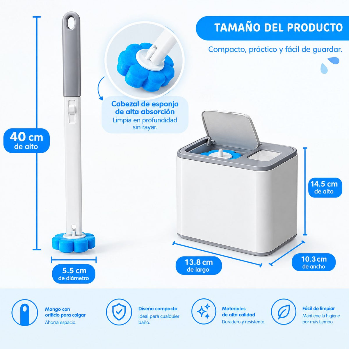 NovaHome Kit Sin Contacto + 24 Esponjas